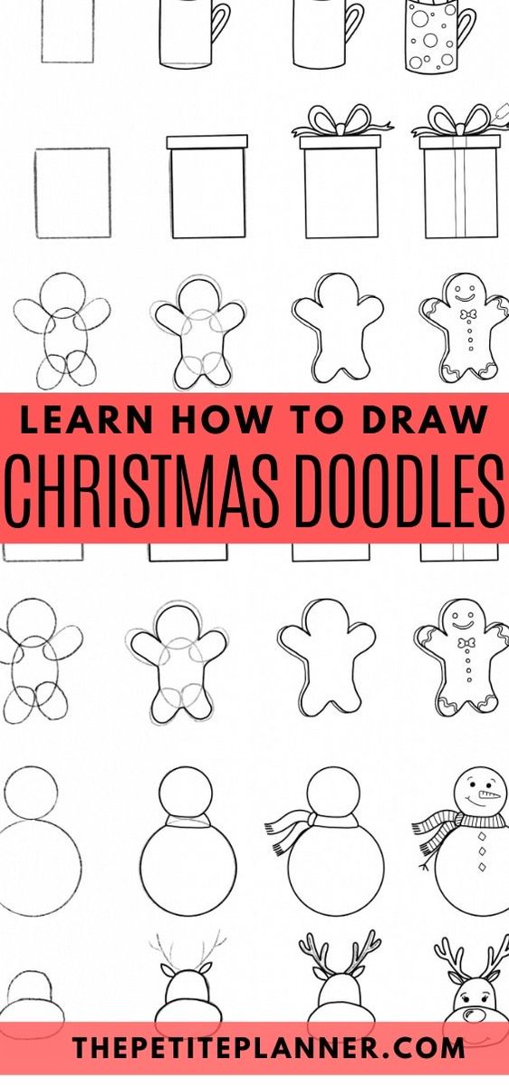 Looking for something fun to do this weekend? Get doodling with these simple step by step Christmas doodles! thepetiteplanner.com/christmas-dood…
#bulletjournal #learntodraw #creativity #Christmas
