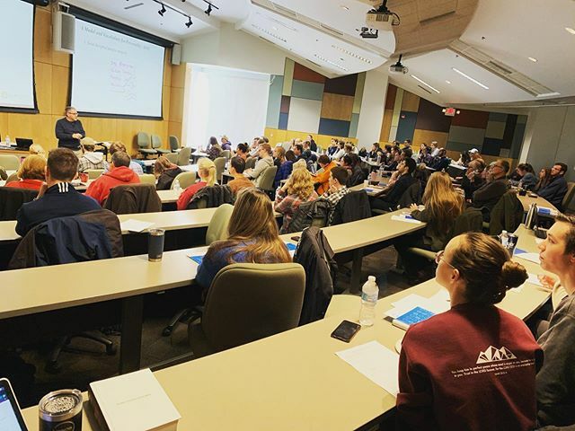 cedarvilleDM's tweet photo. Thanks Hutch for helping us to see how leveraging our differences in personalities can help us adorn the Gospel in our marriages! #FitToBeTied @cedarville https://t.co/rJL54jecp4 https://t.co/bN4LCmAyMT