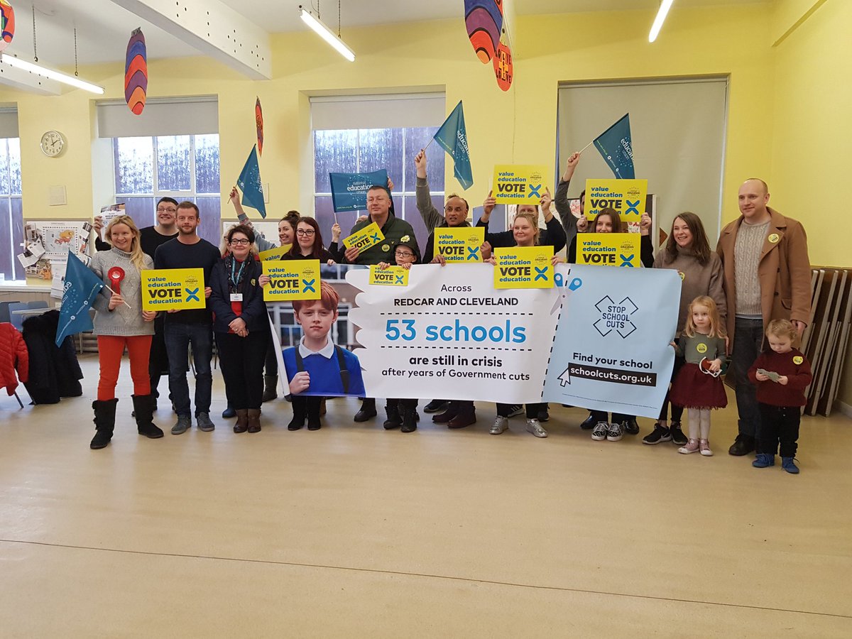 Amy Hunt (@amesmaster) on Twitter photo Fantastic to see so many turn out for the <a href="/NEUnion/">National Education Union</a> and <a href="/SchoolCuts/">Stop School Cuts</a> Super Saturday in Guisborough #VoteEducation #GE2019 #SchoolCuts Fantastic to see so many turn out for the <a href="/NEUnion/">National Education Union</a> and <a href="/SchoolCuts/">Stop School Cuts</a> Super Saturday in Guisborough #VoteEducation #GE2019 #SchoolCuts