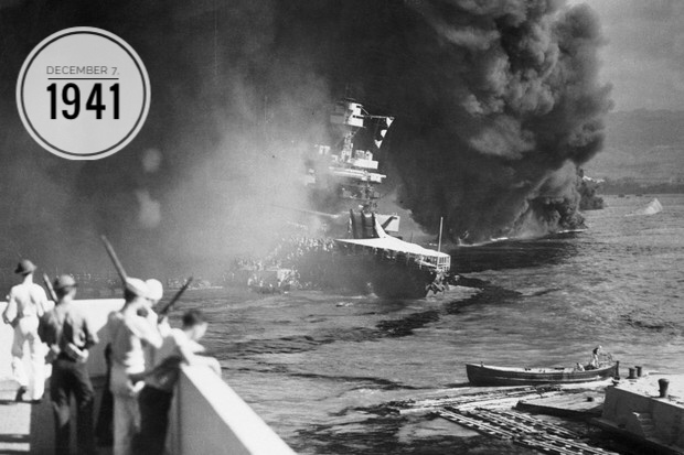 On December 7, 1941 the Japanese military launched a surprise attack on the US Naval base at Pearl Harbor. The attack killed 2,403 service members and wounded 1,178 more, and sank or destroyed six U.S. ships. They also destroyed 169 U.S. Navy and Army Air Corps planes.