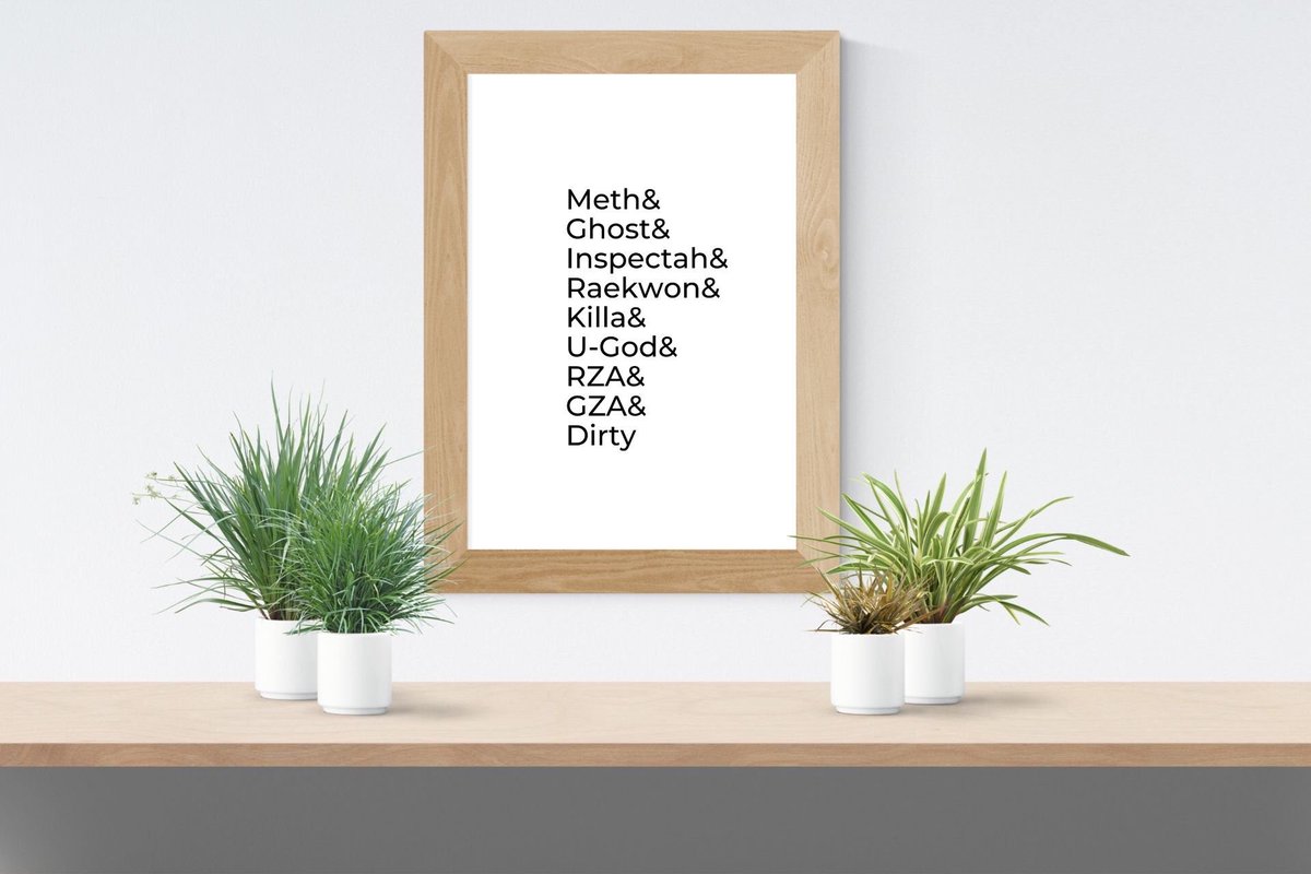 StrongerKeto's tweet photo. Excited to share the latest addition to my #etsy shop: Wu-Tang Members Digital Print https://t.co/UuKukiT0uj https://t.co/l5F60O3fa7