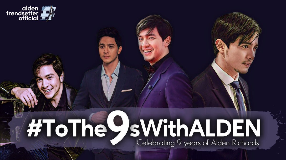 AldenTrendsOFC's tweet photo. "I know of no more encouraging fact than the unquestionable ability of man to elevate his life thru conscious endeavor."

And endeavor he did. From a young hopeful to now a formidable force in the industry–we celebrate 9 years of #ALDENRichards!
#ToThe9sWithALDEN
@aldenrichards02 https://t.co/FOaQHtLrKk