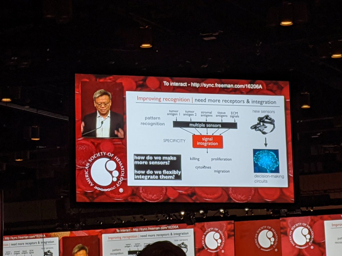 Rachael Nicholson (@rl_nicholson) on Twitter photo Seeing cells as programmable computers to improve the specificity of cell based therapies is such an interesting and exciting concept! Great talk from Dr Wendell Lim <a href="/celldesignlabs/">Cell Design Labs</a>. Definitely feeling inspired!#ASH19 #CellTherapy Seeing cells as programmable computers to improve the specificity of cell based therapies is such an interesting and exciting concept! Great talk from Dr Wendell Lim <a href="/celldesignlabs/">Cell Design Labs</a>. Definitely feeling inspired!#ASH19 #CellTherapy