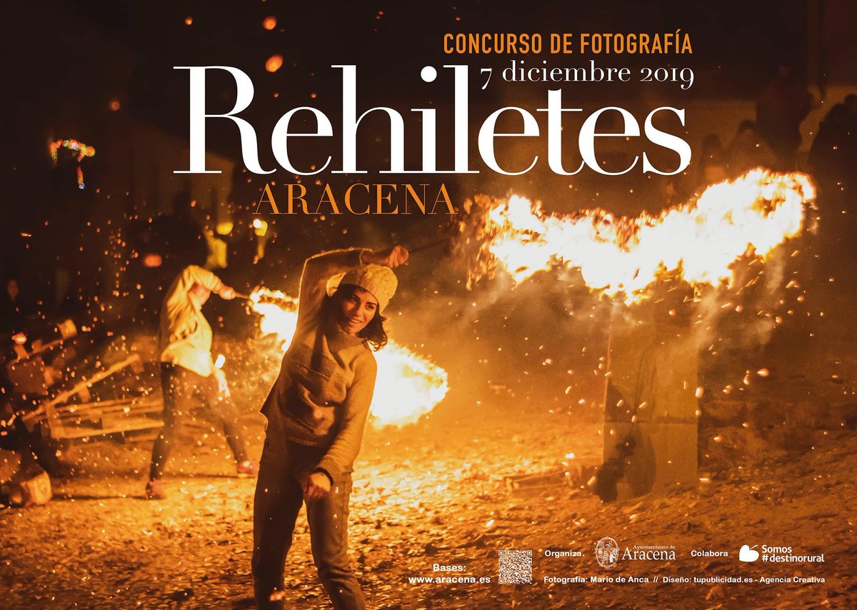 No te pierdas hoy una de las fiestas más tradicionales de #Aracena #Huelva "Los Rehiletes" 🍁🍂🔥 Vive la noche de las candelas y sigue disfrutando de este puente mágico lleno de actividades en la #SierraDeAracena #Andalucía #delTintoalOdiel #Turismo #rehiletes2019 #tradición