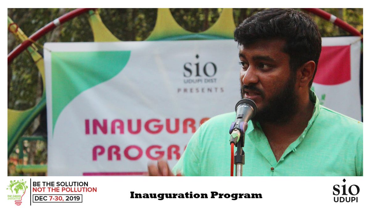 imdasjad's tweet photo. Inaugural program of #GreenInitiative campaign(7-30 Dec) was held today @ ಸಾಲು ಮರದ ತಿಮ್ಮಕ್ಕ Tree Park, Manipal.
#BeTheSolutionNotThePollution
#SIO
#LetsJoinHandsToServeHumanity
@sioindia @SyedAzhars @itsnihal https://t.co/ogio6Tdaw2