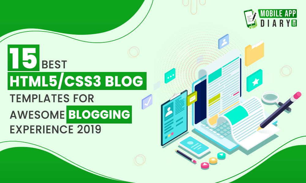 Best HTML/CSS3 Blog Templates for Awesome Blogging Experience 2019 - seeromega.com/html-css-blog-…