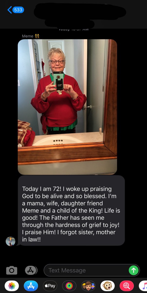 emory_patton's tweet photo. Meme views the world with pure love and positivity. I aspire to have this mindset the rest of my life (and fashion sense) ❤️ https://t.co/qwVcrtn0fI