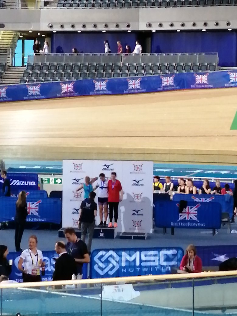 #BRIC19 2nd Gold for Carys Year 8 500m - four medals for MIRC so far