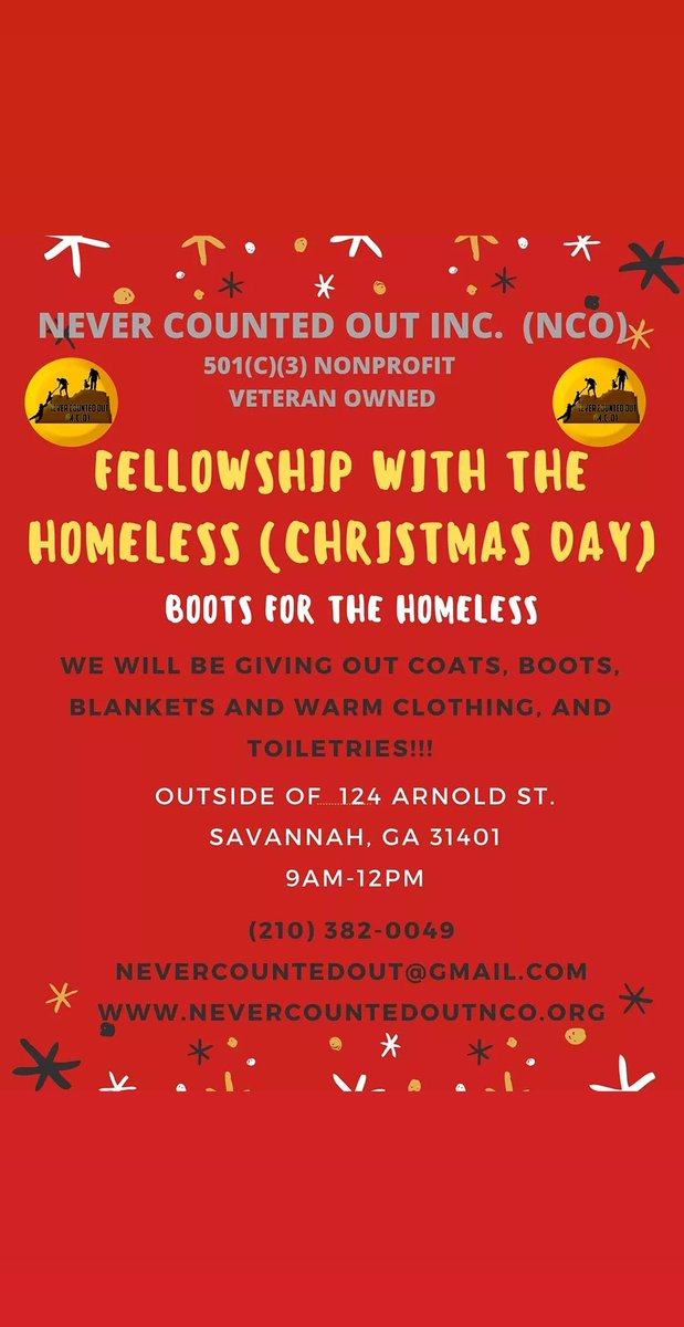 never_inc's tweet photo. VOLUNTEERS ARE WELCOMED AND NEEDED!
#thankful #fellowshipwiththehomeless #monthlycommitment #wecare #nco #nevercountedout #snackpack #christmas https://t.co/9STIH1WZ9T