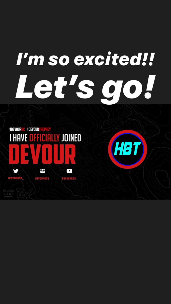 halobombtrooper's tweet photo. I’ve been recruited by @devourggs_ truly honored and excited to be in this amazing community! .
#devour #devouryourprey #fortnitecommunity #fortnitestreamer https://t.co/3nLgxatUwY