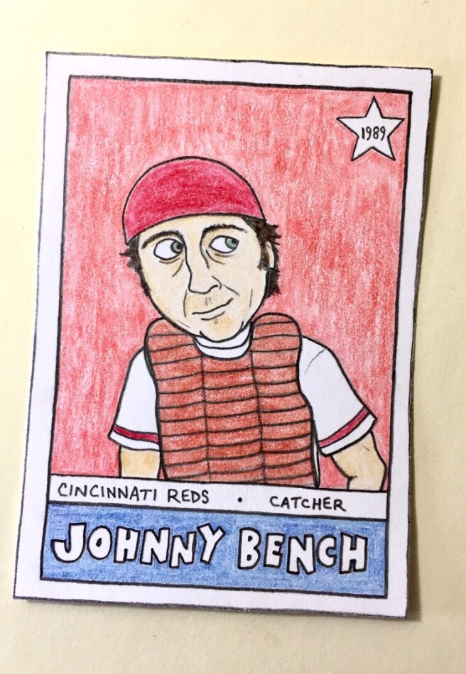 Happy birthday, Johnny Bench! 