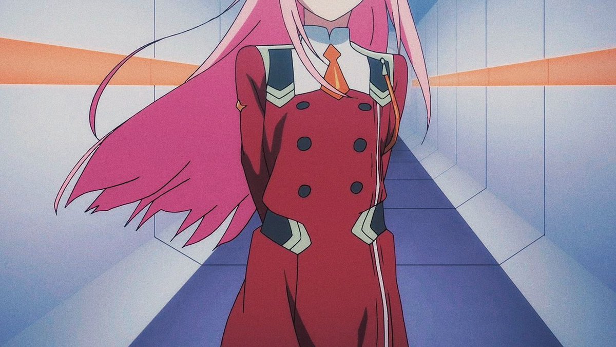 AnimeHaru_'s tweet photo. "Do you want to run away with me Darling?" - Zero Two https://t.co/hCOxykWi6f