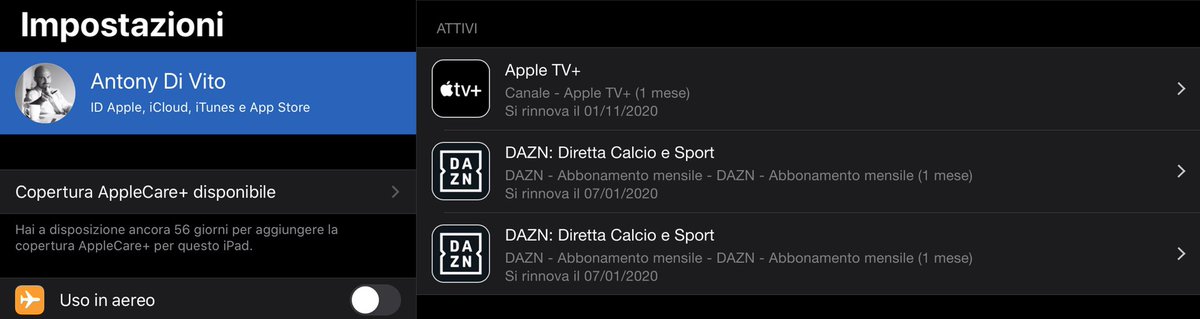 antonydivito's tweet photo. @DAZN_HELP_ITA https://t.co/5N6sOAmFta