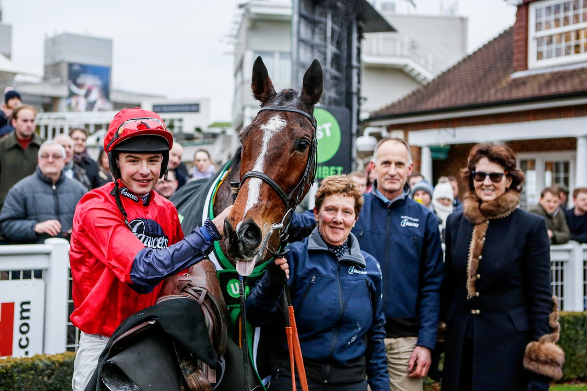 RacingTV's tweet photo. Our thoughts and sympathy with all those connected with Houblon Des Obeaux, who lost his life at Sandown today. The 12-year-old was a great friend to the sport and will be much missed by us all. https://t.co/G9801EWTA3