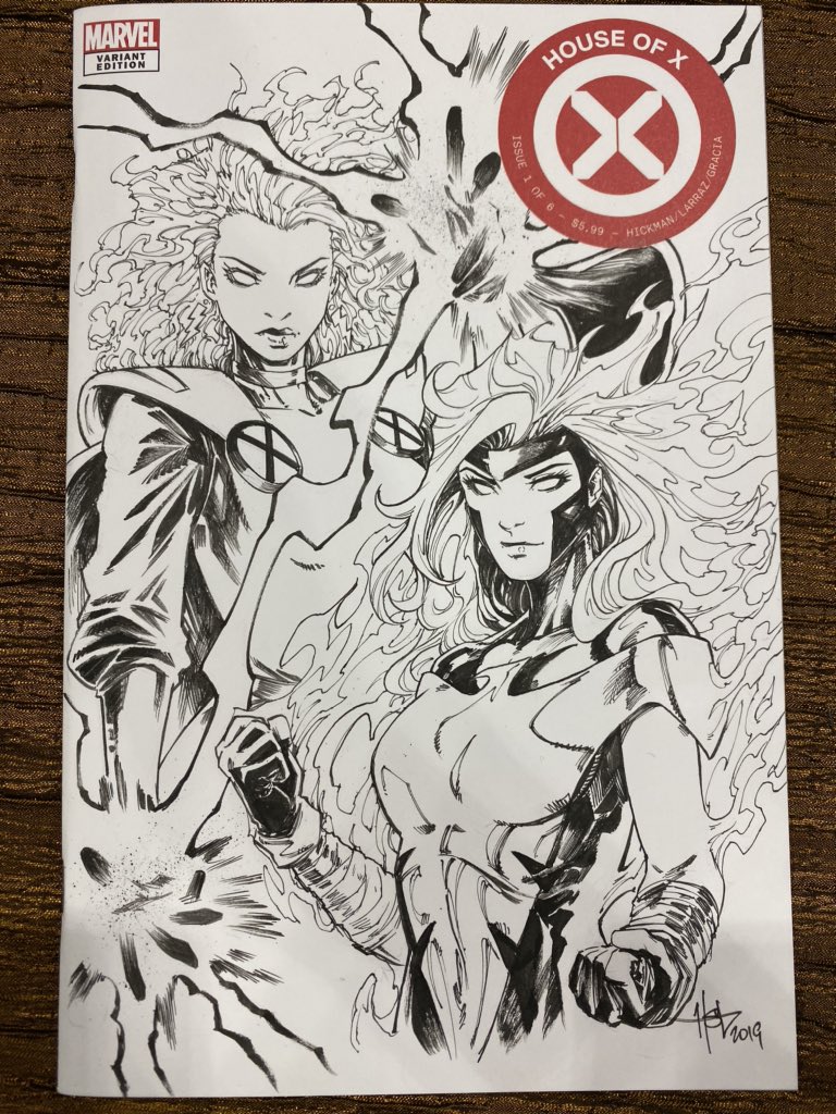 Storm and Jean Grey commission @sgcomiccon #storm #jeangrey #xmen #mutants #girls #art #drawing