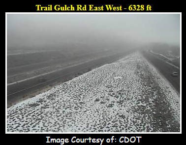 #Fog is reducing visibility on I-70 between Eagle and Gypsum, but should dissipate by late morning. #cowx
