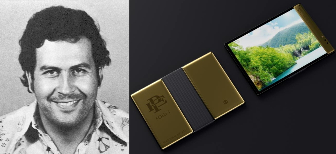 All4Phones's tweet photo. 🧐 Scherz oder Realität? Der Bruder vom damaligen Drogenbaron Pablo #Escobar bringt mit dem Fold 1 Smartphone ein faltbares Handy auf den Markt (für $349 zu kaufen).
📲 Weitere Infos zum Fold 1 unter https://t.co/Kh4WITIfLr
#pabloescobar #fold1 #smartphone https://t.co/7ZjShj47QK