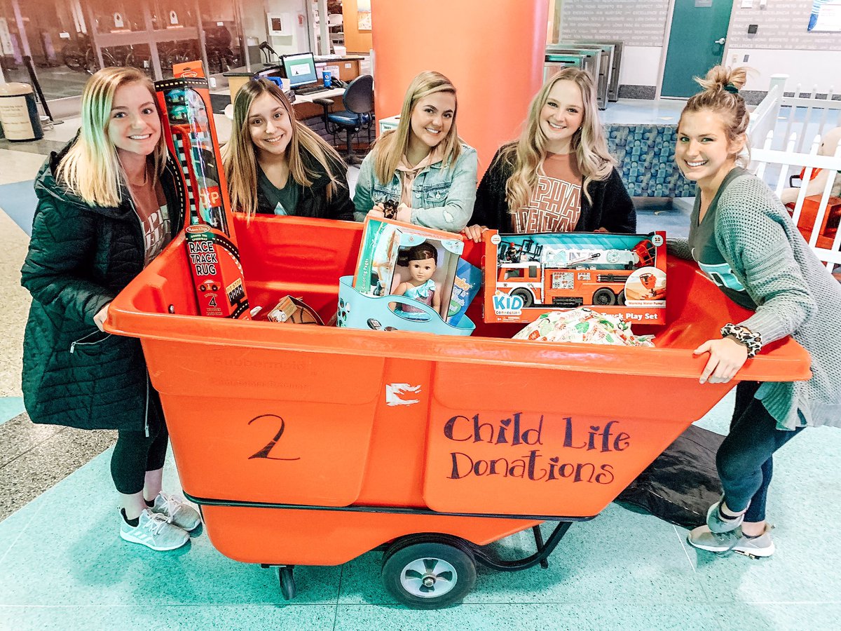 Thank you to everyone who donated money &amp; presents for the Ronald Mcdonald oncology floor at the Children’s Hospital of Philadelphia!!! We raised $315.65 and brought over 90 presents for the patients and families who are not able to spend their Christmas at home♥️❄️✨