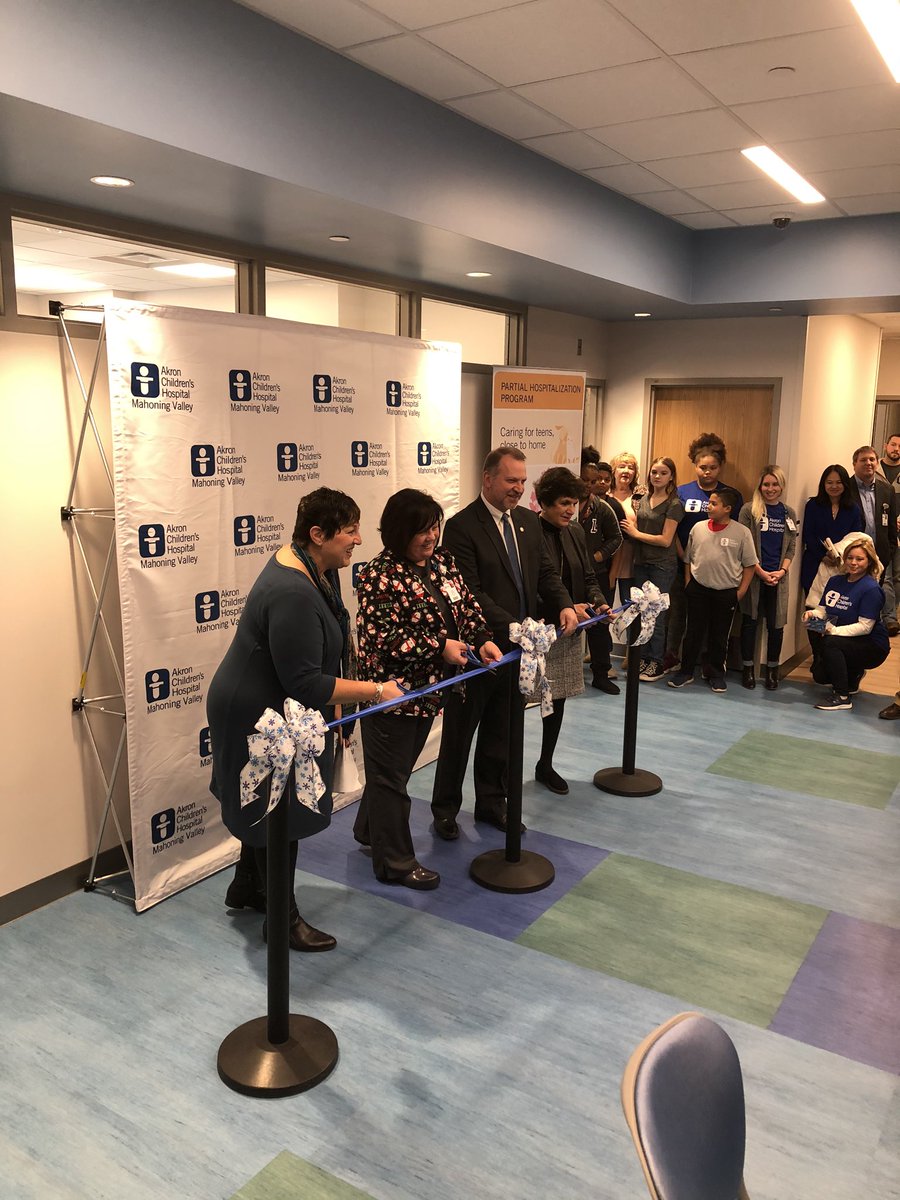 Tony_Gutowski's tweet photo. Awesome day opening our new @AkronChildrens behavioral health unit in Boardman! Thanks to all who spent their Saturday morning with us. https://t.co/VUE1kaLbsw