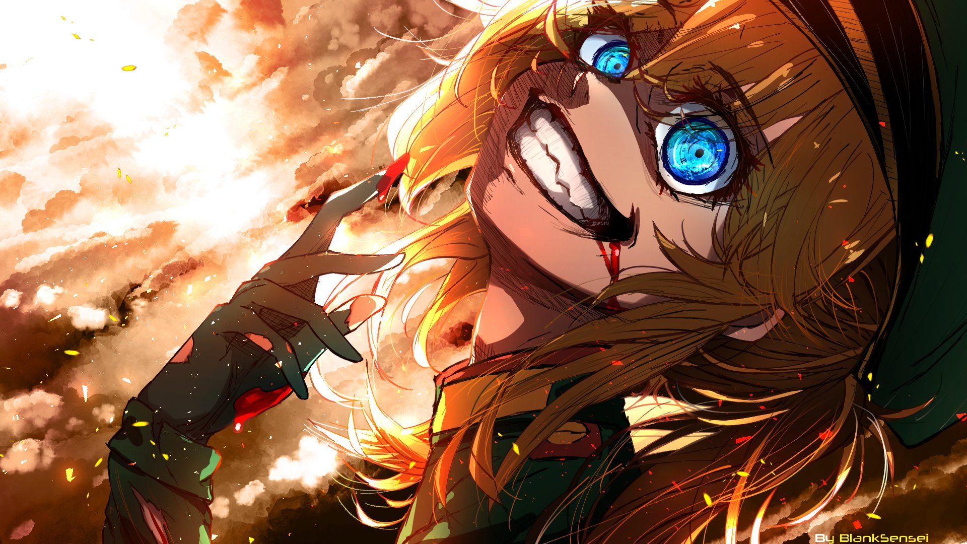 Blanksensei Innocent Smile When Senpai Notices You And You Ve Got To Smile I Finished This In Under 7 Hours D ノ ターニャ デグレチャフ 幼女戦記 壁紙 Wallpaper Illustration T Co M0gkmkjkjy Twitter