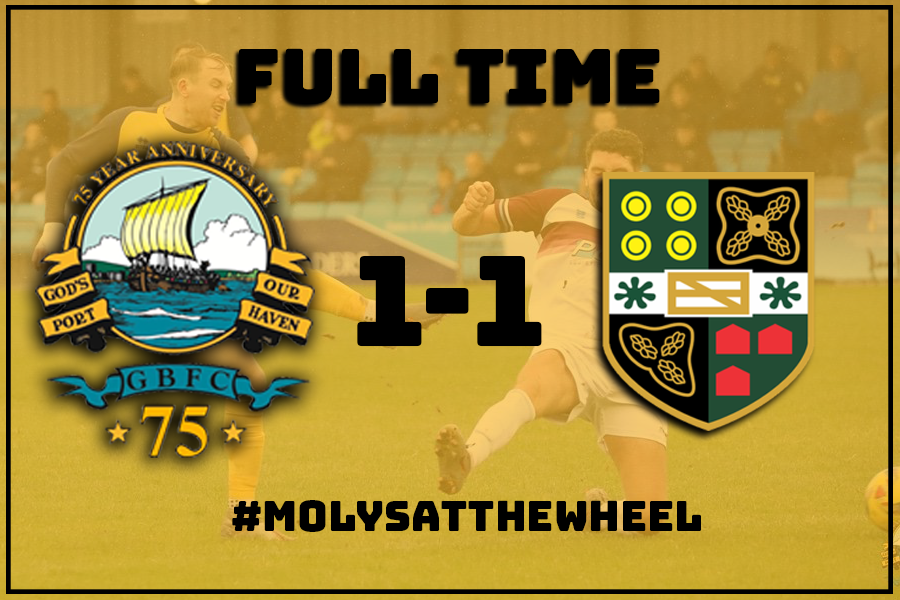 GosportBFC's tweet photo. ⏱️| FULL TIME:

It ends all square here at Privett Park!

After the 2 early goals both teams struggled to get into the game both teams having an equal number number of chances!

On to the next game vs @DorchTownFC on Tuesday night!

#GOSYAT 💛💙 https://t.co/xmlUYrL2LI