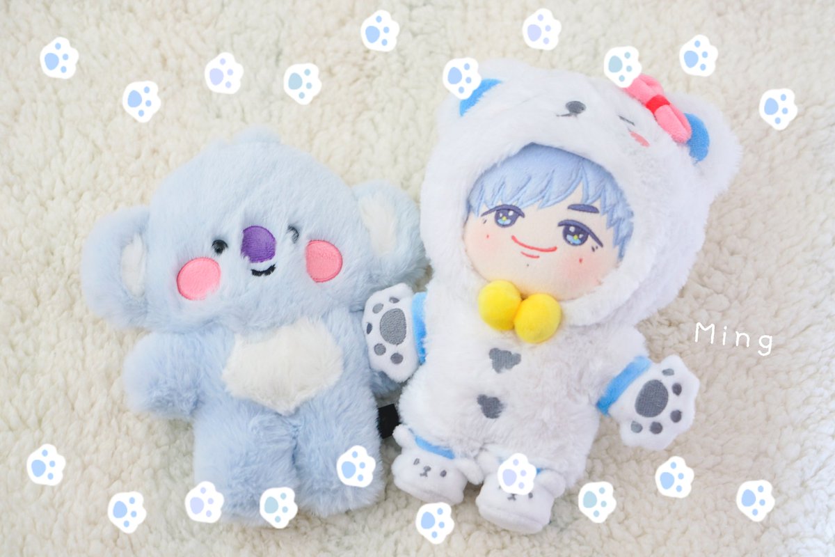 MINGwithTan's tweet photo. 🐻❄Arctic joon is coming! ❄🐻
Please see the first picture for details.Thank youuu~~o(〃'▽'〃)o
#btsdoll #btsdolls #방탄인형 #btsぬいぐる #RMdoll #namjoondoll https://t.co/7pdhrKqbjL