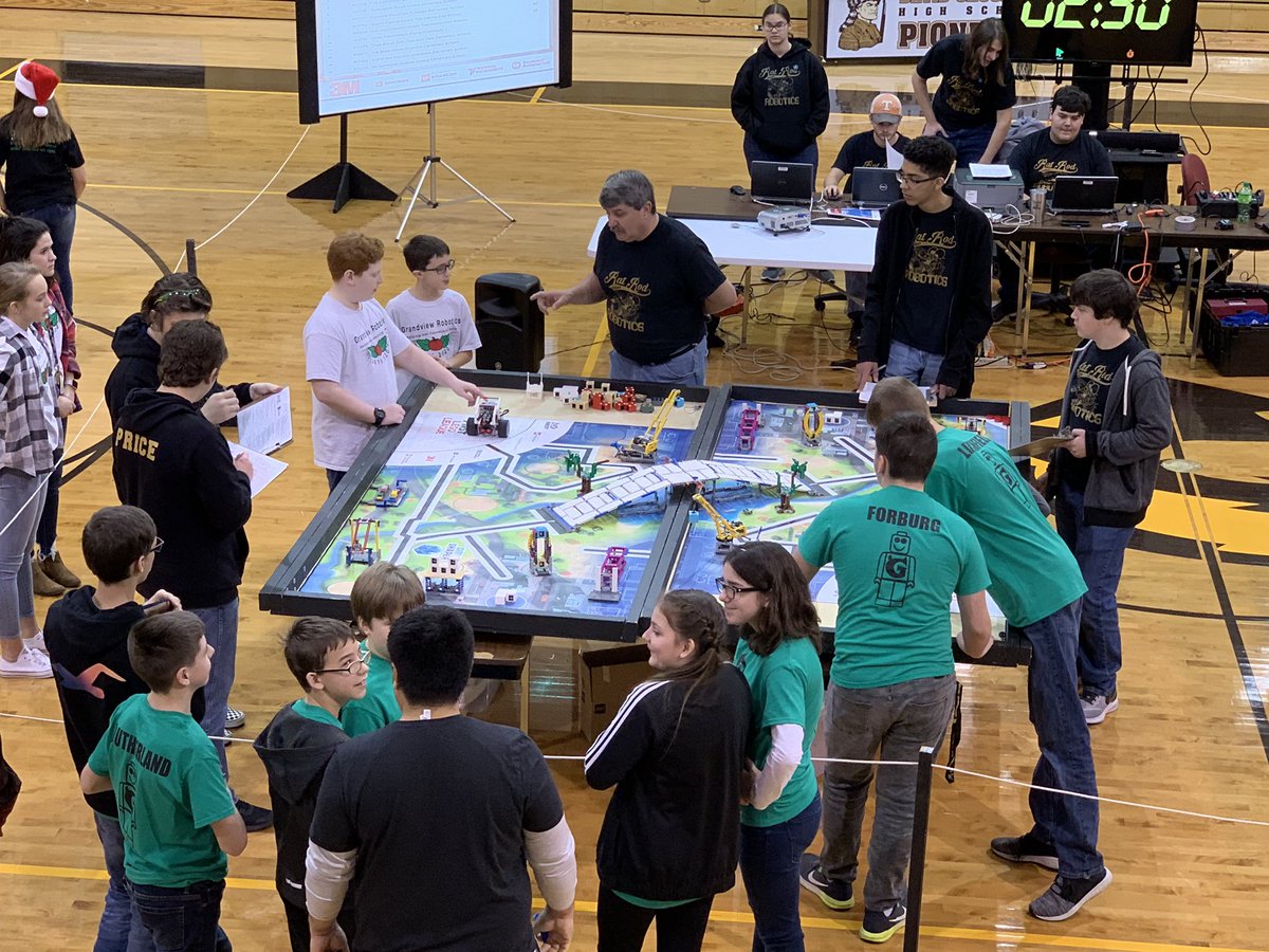 Good luck to <a href="/GrandviewES/">Grandview School</a> Robotics as they compete in the <a href="/firstlegoleague/">FIRST LEGO League</a> qualifier today at <a href="/DCHSpioneers/">David Crockett HS</a>! I’m so proud of their hard work and very thankful for our coaches @MorganY80304017 &amp; Sarah Hackney! Go Eagles! <a href="/WCDE_TN/">WashingtonCoSch TN</a>