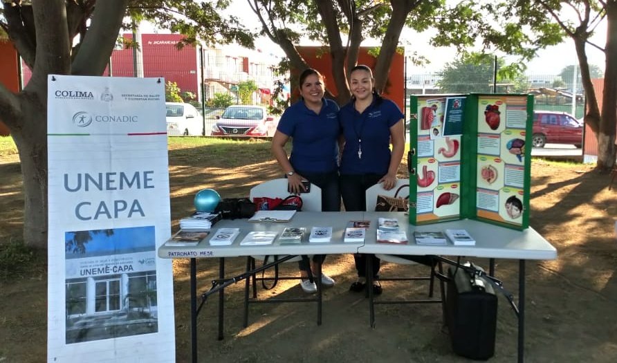 CESMACOLIMA's tweet photo. Con un módulo informativo sobre la prevención de las adicciones, el UNEME-CAPA Manzanillo se suma a las actividades de la Feria Nacional de Salud y Cultura.

Recuerda que estamos en el Jardín de Santiago ¡Participa!

#FrenteALasAdicciones
#JuntosPorLaPaz ☂️
#EscuchemosPrimero https://t.co/WsEKxHX1Zw