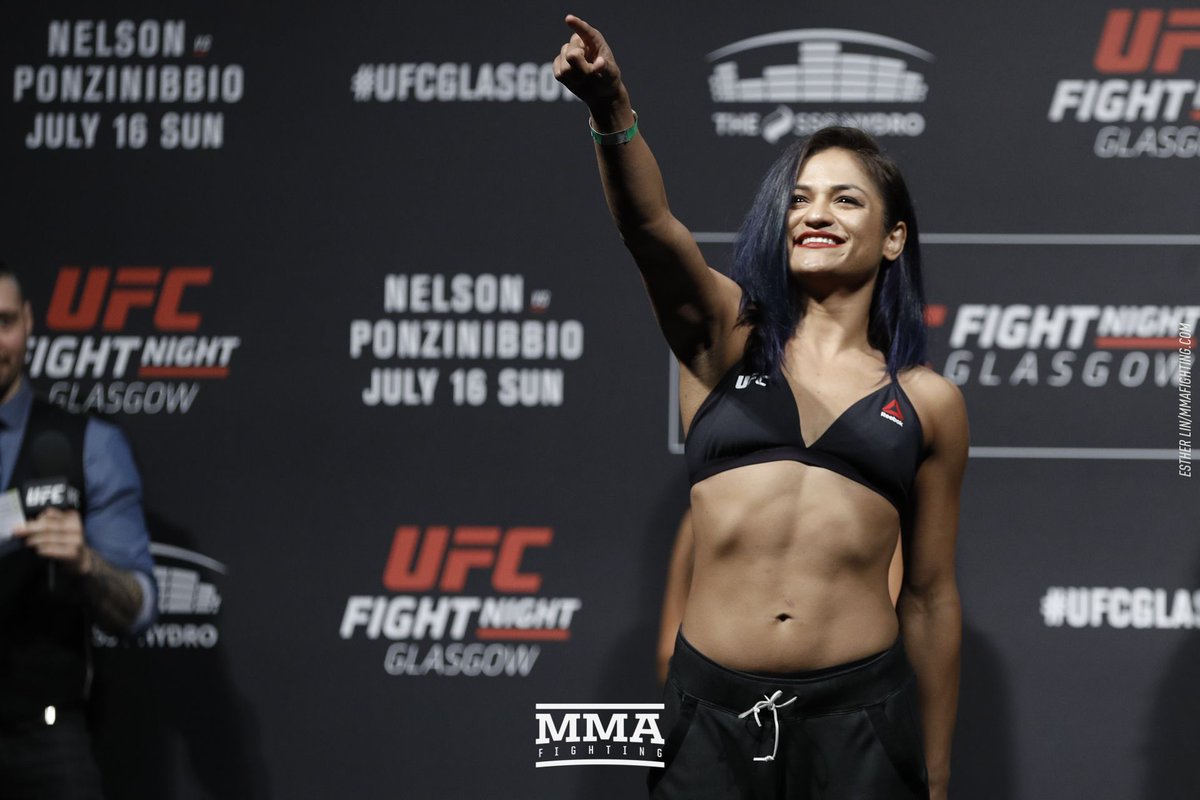 MMAFighting's tweet photo. Cynthia Calvillo says UFC rankings ‘don’t mean sh*t’ but she still needs to ‘remind everybody who I am’ (@DamonMartin) https://t.co/fZdaOqiL2p https://t.co/icVHzcW2X3