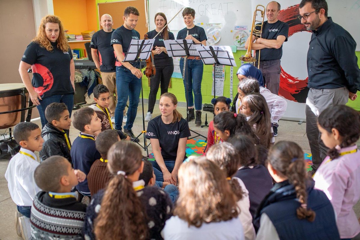 rhipritchard's tweet photo. Had an absolute blast this week delivering workshops to some wonderful children in Morocco! @WNOtweet https://t.co/aq693GUjAc