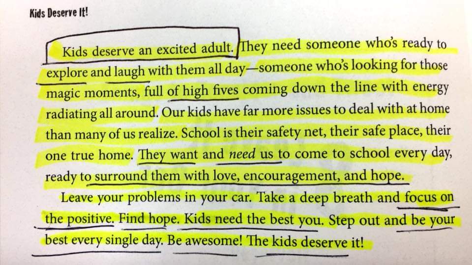 Want kids to succeed? Be who they deserve.
-Via Kids Deserve It
