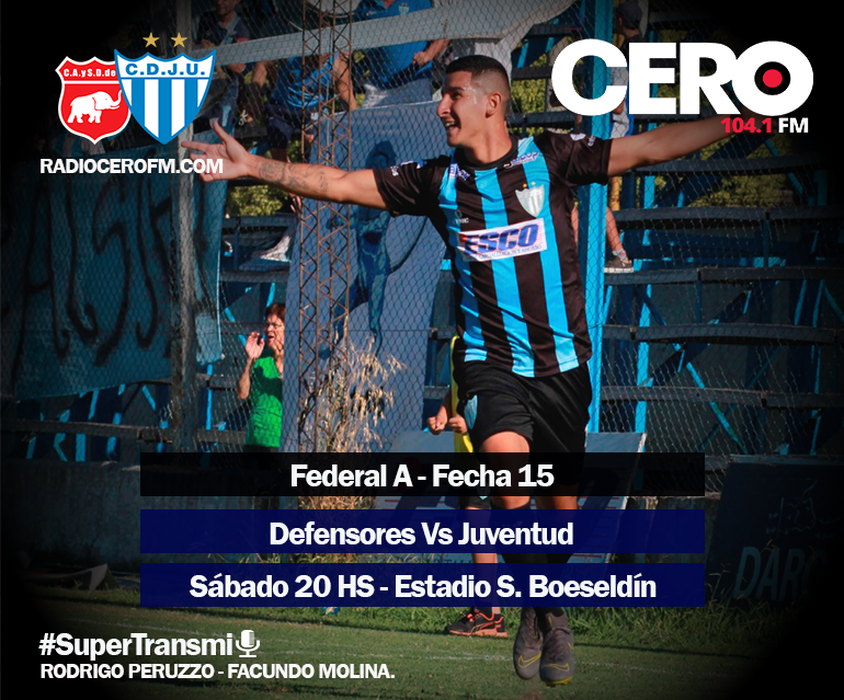 ¡Último partido del año del Juve!
Seguilo en vivo acá👉 FM 104.1 RadioCeroFM.com