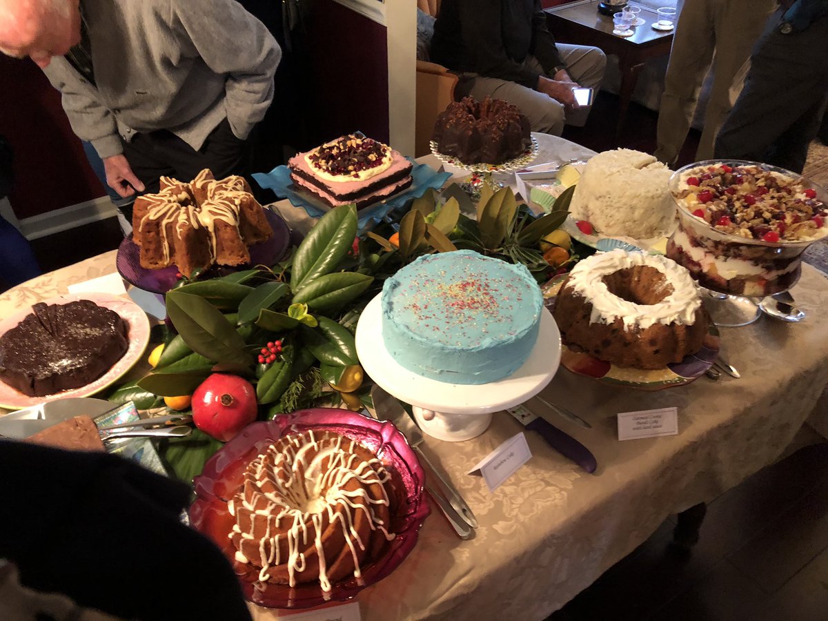 JamesSmithforSC's tweet image. At @CindiScoppe ‘s famous annual Advent Cake Party, with @bferillo ...