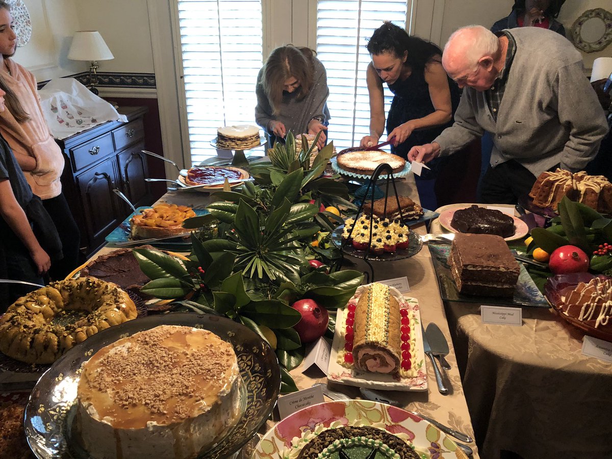 JamesSmithforSC's tweet image. At @CindiScoppe ‘s famous annual Advent Cake Party, with @bferillo ...
