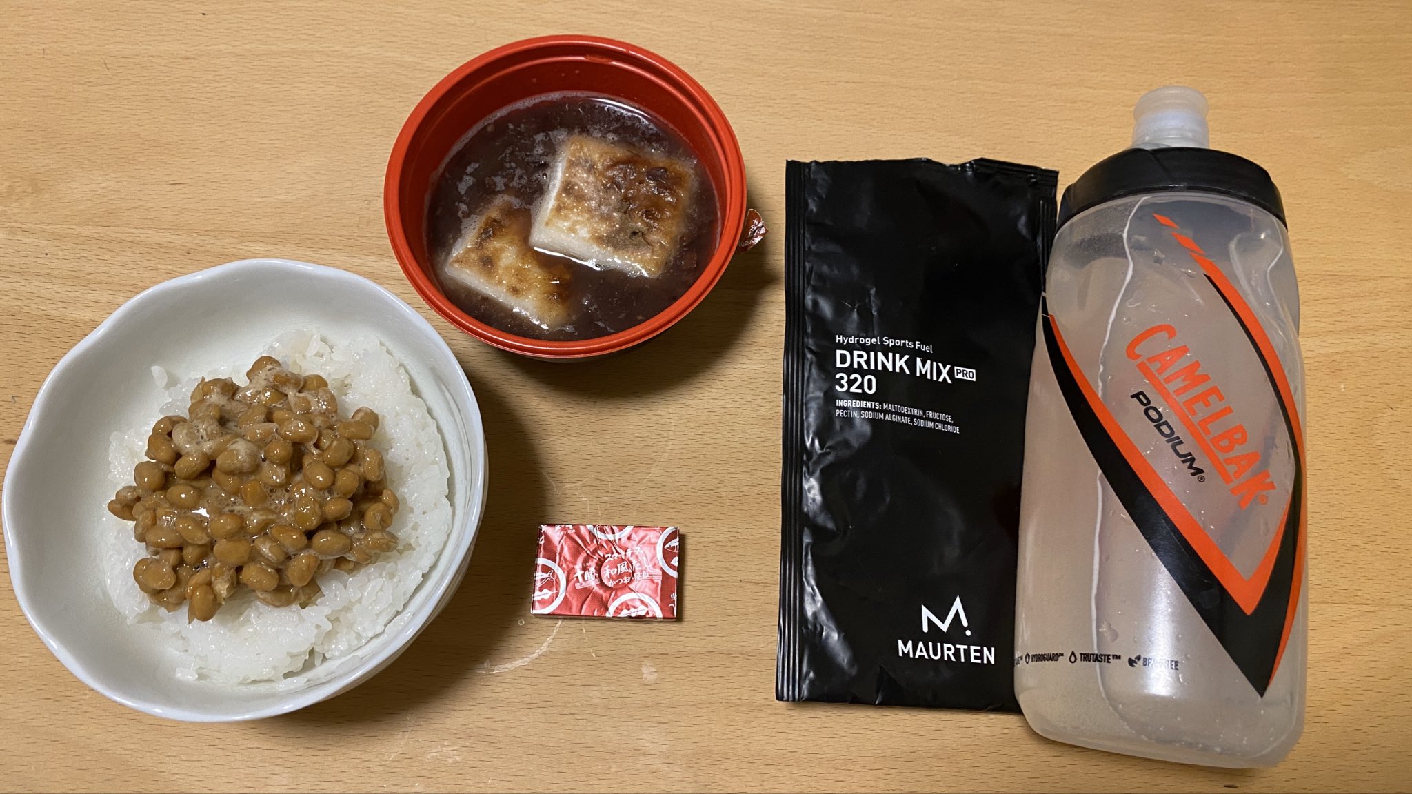 Tomo マラソンブロガー 本日の朝食 納豆ごはん おしるこ セブンイレブン チーズ モルテンドリンク さいたま国際マラソン T Co Ezybstqpgc Twitter