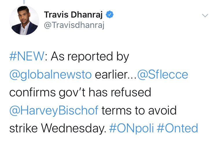 Today in #onted:

OSSTF Offer:
✅Maintain class sizes

Lecce Says:
❌No, raise class sizes 

OSSTF Offer:
✅Maintain learning in the classroom

Lecce Says:
❌No, force students online

OSSTF Offer:
✅Free Collective Bargaining 

Lecce Says:
❌No, I control bargaining

#onpoli