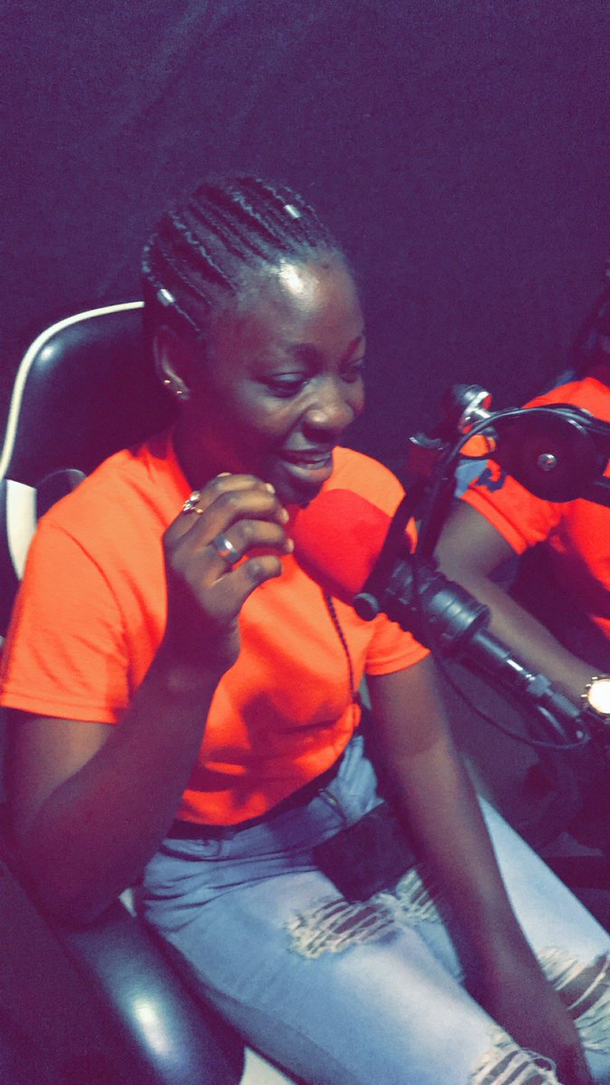 Ironyfe1's tweet photo. @OfNja  Nja college of education on a visit to a radio station to educate the general public on sexual harassment and violence @TTELGhana https://t.co/UafBC2elIM