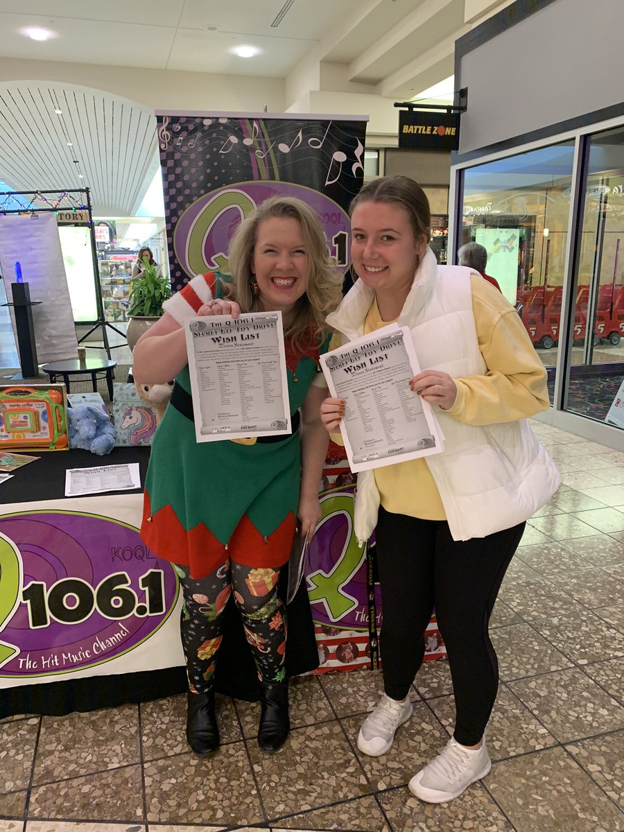 We’ve been out at the Columbia Mall all day gathering toys for the patients of  <a href="/CMN_MUChildrens/">CMN at MU Children's Hospital</a> hospital! We’ll be out here till 6pm and again next Saturday from 10am-6pm, so stop by!!