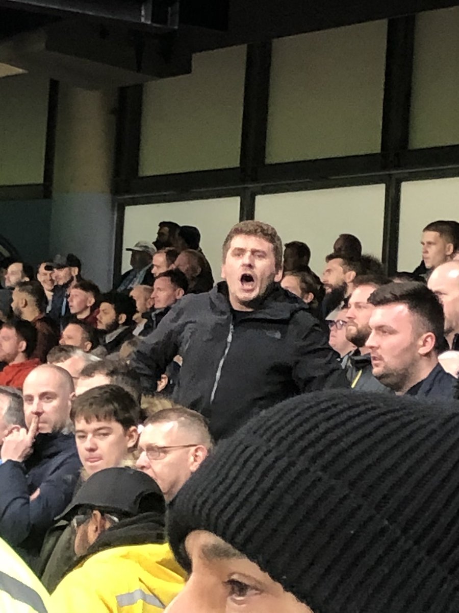 That ‘corner’ at city’s ground - why is it still open? 
Rio got hit by a coin a few years back,  Fred &amp; Jesse racially abused &amp; stuck by objects!  
&amp; United fans peppered with coins all day today
1: Red hit by coin 
2: Blue who threw coin