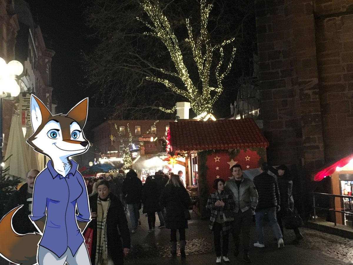 Darkflamewolf's tweet image. We went to the nearby town of Kaiserslautern for their Christmas Market. It was a fun excursion this evening and we had plenty of food, treats and Gluhwein! Very delicious and little one had a great time! Fun for all involved. #HotWineIsDelicious #ABitCrowded #SmallerThanExpected