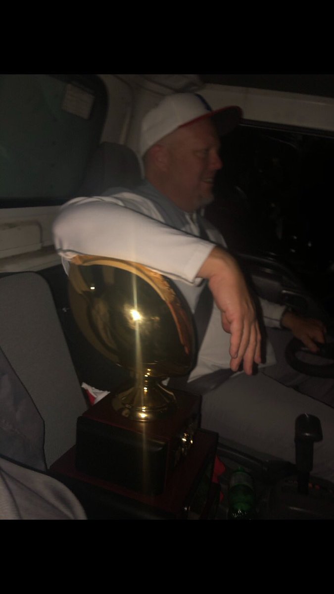 3nOUT36's tweet photo. Installed a new arm rest for@the drive back to Spartanland last night from Edmond .. sure was nice and comfy!  #gobah  🏉🏉🏉🏉🏉 #letsgetsix @BixbySpartanFB @BixbyStrength https://t.co/tpLq8wVAwY