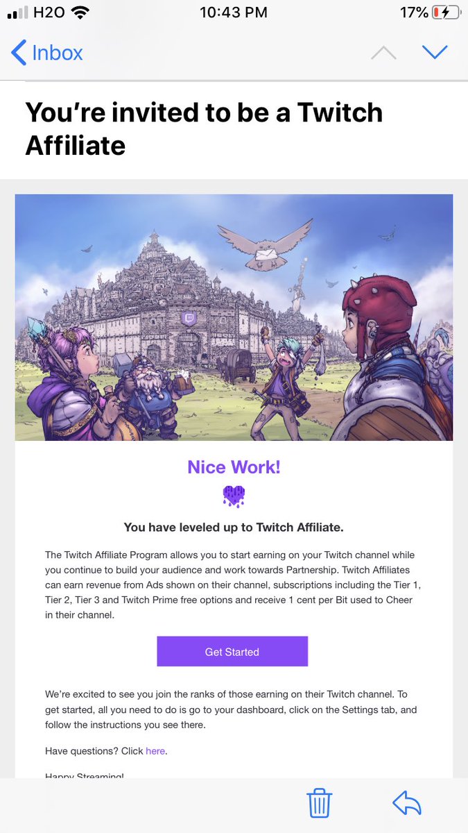 KingDB_PGA's tweet photo. So this happened today 😭🙏🏾🙌🏾❤️🎮📺 #TwitchAffilate #TwitchTV #SupportSmallStreamers #KingDB it’s only the beginning‼️ https://t.co/aj40ZPOGvT