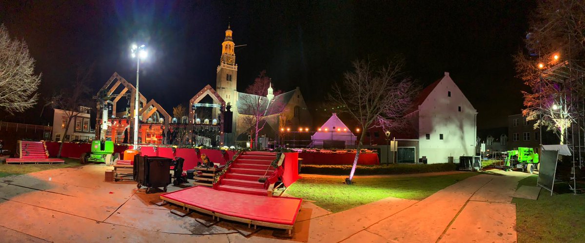 Maassluis is klaar voor opname EO-programma Kerst in de Stad
