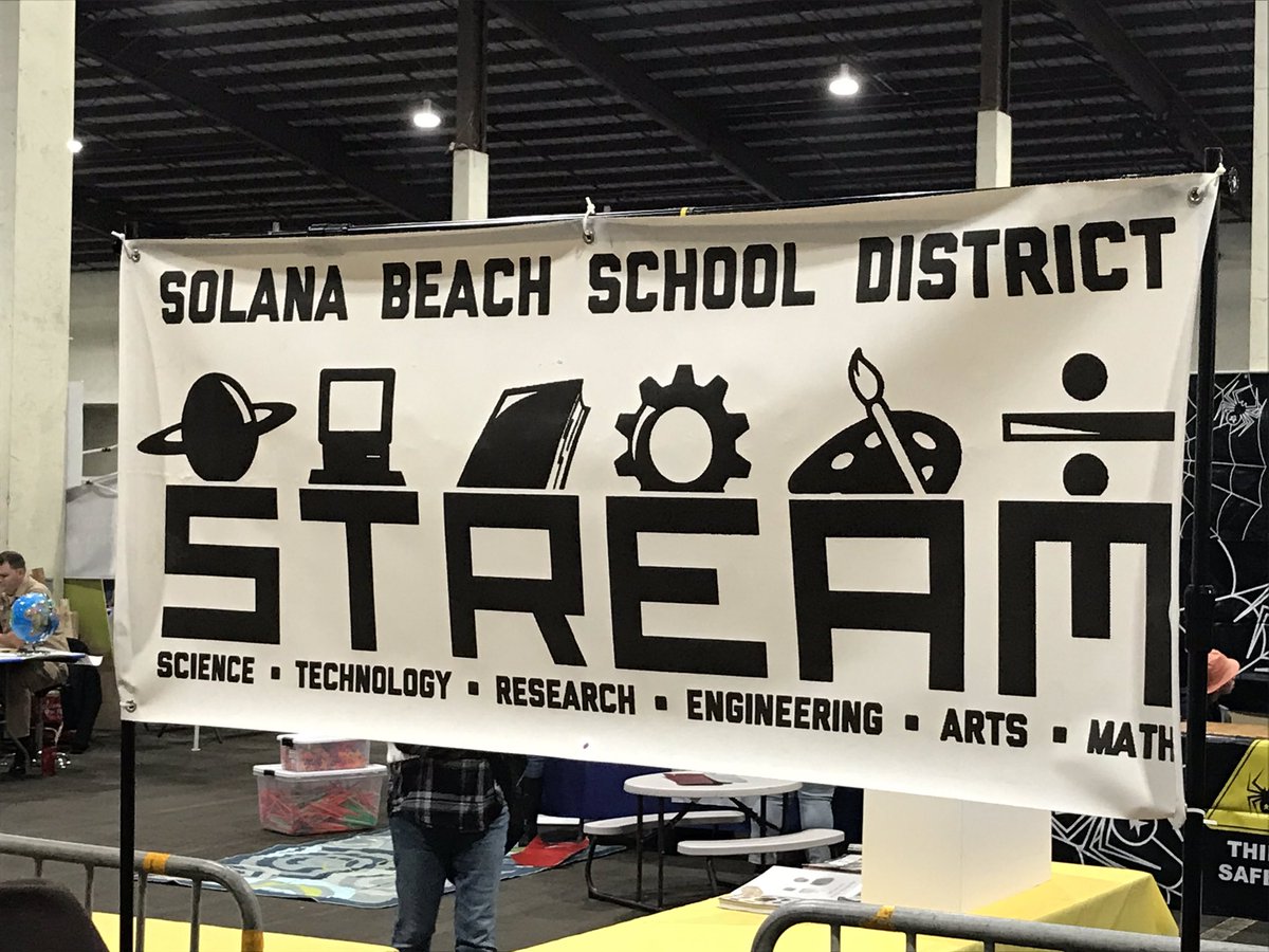RoderickGayta's tweet image. Come visit us today at the Del Mar STEAM Maker Fest! #sbsdedu #sbsdstream #stem #steam #STREAM