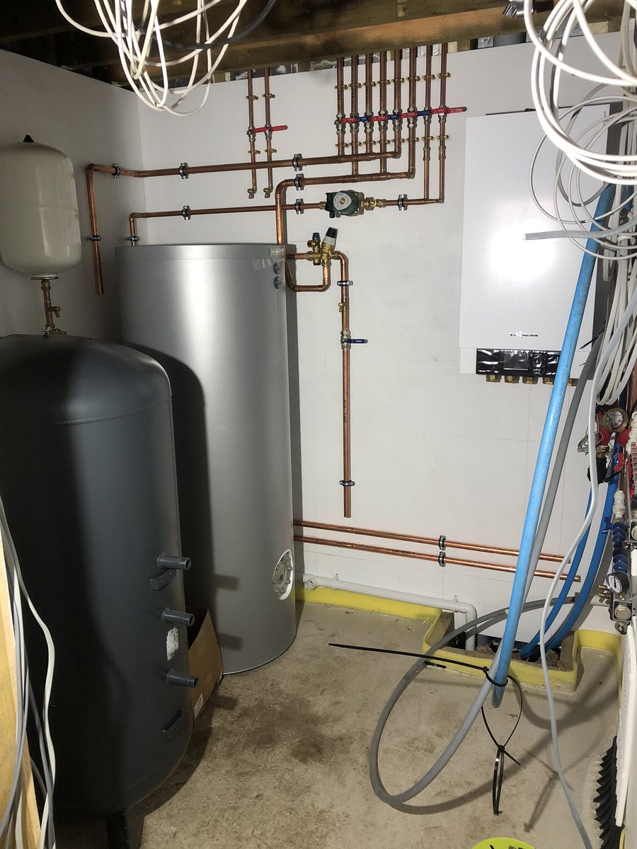 Bit of plant room prep today for an ongoing project.