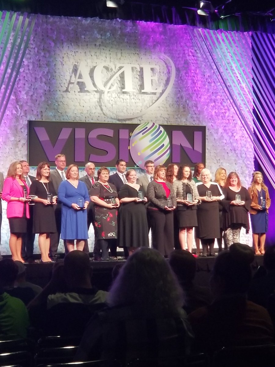 FeliciaGrayWats's tweet photo. Congrats 2020 ACTE Fellows!  #VISIONCTE2019 #VISIONCTE19 @CTEforNC https://t.co/LRmrcu4JXE