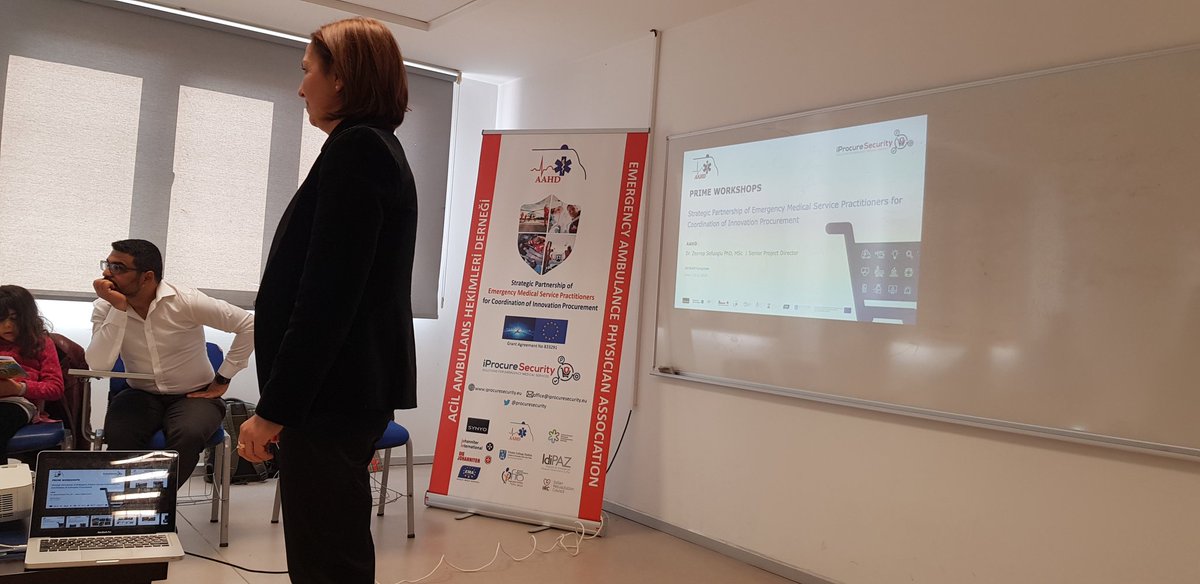 aahdorgtr's tweet photo. #iProcureSecurity EMS Workshop about in Disaster Medicine and Emergencies. Gaps and Innovative Solutions. #AAHD #izmir #primeworkshop https://t.co/XTtVsGBsTq