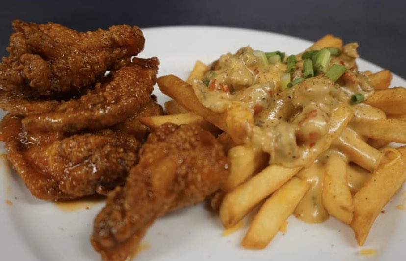 Watching #LSU beat down UGA will be even better with our Skeesh Wings &amp; Crawdat Fries.  Call in your order at 504-510-4248 or come in to enjoy them or any of our other fabulous meals. 
#GeauxTigers #LSUvsUGA