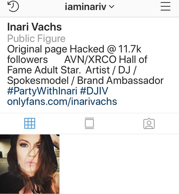 Since my Inari Vachs IG paged was hacked and sabotaged... please follow my new page: @ iaminariv 🥰🥰❤️❤️<a href="/tag/vegas"class="tags"><span>#vegas</span></a><a href="/tag/dejavu"class="tags"><span>#dejavu</span></a><a href="/tag/stormydaniels"class="tags"><span>#stormydaniels</span></a><a href="/tag/partywithapornstar"class="tags"><span>#partywithapornstar</span></a>