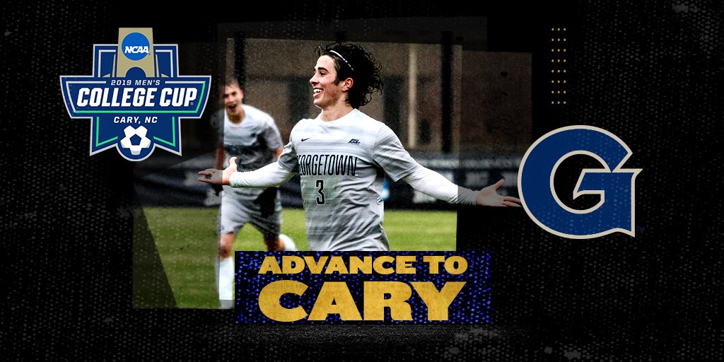 🚨 GEORGETOWN IS CARY BOUND

The Hoyas advance to the #CollegeCup following 2-1 victory over Washington!

#NCAASoccer | <a href="/GUHoyasMSoccer/">Georgetown Men’s Soccer</a>